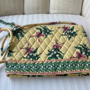 Vera Bradley quilted cross body purse